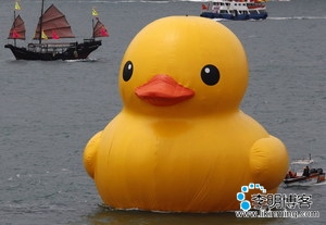 巨型充气橡皮鸭 巨型充气橡皮鸭